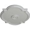 Ekena Millwork Waltz Ceiling Medallion (Fits Canopies up to 5 1/4"), Hand-Painted Frost, 24"W x 20 1/2"H x 1 1/8"P CM24WAFRF - alternate 4